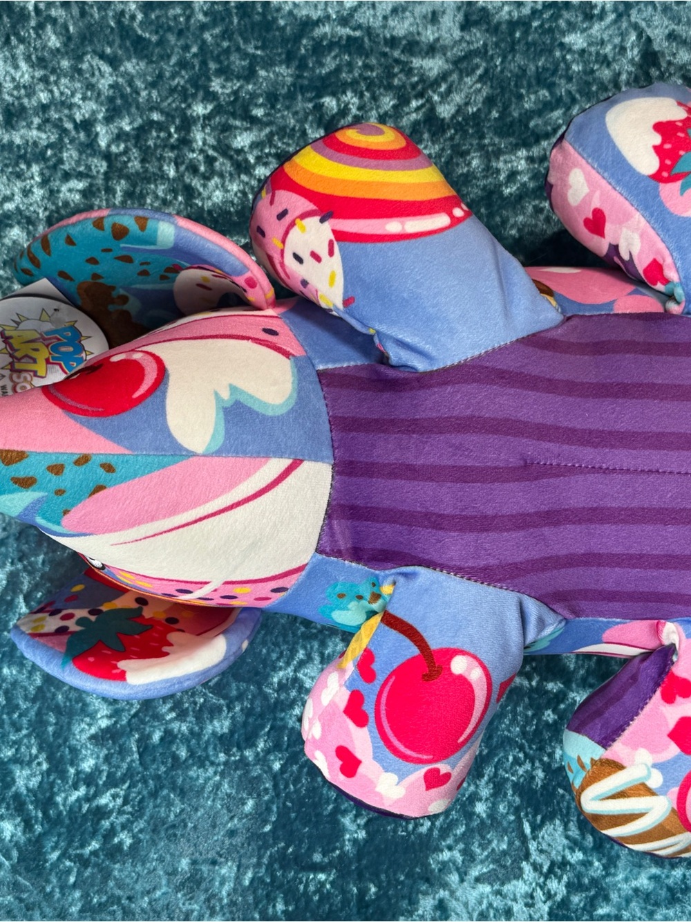 NWT Pop Art Soft Mammoth “Sweetie” Dessert Plush - Picture 14 of 15
